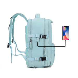 Custom Travel <b>Bag</b> Women Business <b>Laptop</b> Backpack Travel School Daily Life <b>Carry</b> on Backpack Shoe Compartment Backpack - Product Image 3