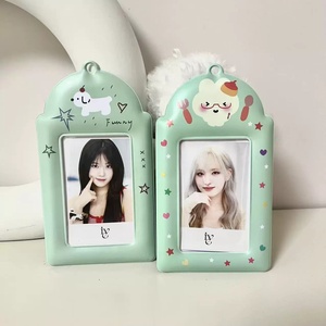Portafotos Kpop, Portafotos de PVC con Forma Regular para Eventos de Ídolos, Portafotos de Ídolos, Portafotos de Tarjetas Lomo, Llaveros de Plástico - Product Image 2