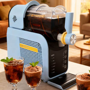 Máquina de Granizados Sin Hielo, Máquina de Granizados Silenciosa, Fácil de Limpiar, 6 en 1, Uso Doméstico, Tipo Compresor, Fiestas de Verano - Product Image 1