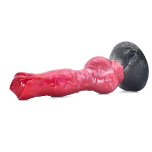 N5028 Thick Dog Knot <b>Dildo</b> Suction Cup Vaginal Massager Penis Women Masturbation <b>Dildo</b> Anal Dilator Silicone Adult Sex Products - Product Image 2