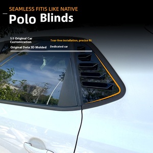 Volkswagen <span class=keywords><strong>Polo</strong></span> 6r <span class=keywords><strong>6c</strong></span> 2011-2017 adesivo esterno per auto con otturatore accessori per modifiche transfrontaliere - Product Image 2