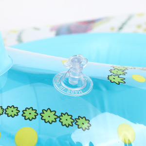 <b>Inflatable</b> Children's <b>Car</b> Boat Swimming Ring With Steering Wheel Cartoon Design For Water Play - Product Image 2