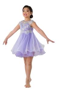 Filles Dames Robe De Danse Lyrique Costume De Danse Robe De Danse Contemporaine Spectacle Performance Porter Scène Porter Moderne - Product Image 3