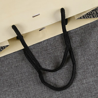 Sacs shopping en papier de luxe personnalisés avec poignée, logo imprimé, emballages recyclables