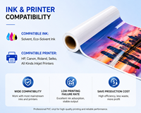Adhésif amovible en PVC blanc brillant ultra-résistant de 110 µm, durable pour les graphiques extérieurs de véhicules et de signalétique