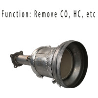 Nouveau kit d'entretien de silencieux catalytique pour camion diesel Euro 5, catalyseur en céramique sur support en acier inoxydable