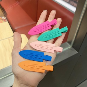 Fermagli per capelli in PC color caramella effetto perla, stile dolce per bambini, 3x4 cm, accessori per il ritorno a scuola e feste di matrimonio - Product Image 4