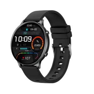 1.39 inç tam dokunmatik Bt5.2 Android akıllı saat Iso sertifikalı açık yuvarlak ekran erkekler ve kadınlar için kapalı ve açık kullanım için