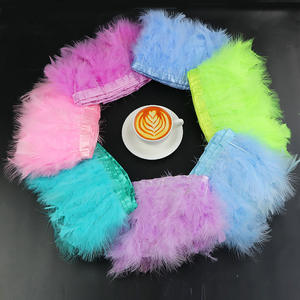 <span class=keywords><strong>Gonna</strong></span> in pile piena di <span class=keywords><strong>piume</strong></span> di tacchino <span class=keywords><strong>con</strong></span> accessori in pizzo <span class=keywords><strong>con</strong></span> motivi di abbigliamento per prestazioni - Product Image 2