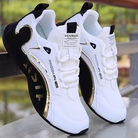 Chaussures de course pour hommes, dessus en mesh, semelle intermédiaire en PU, semelle extérieure en PVC, toutes saisons