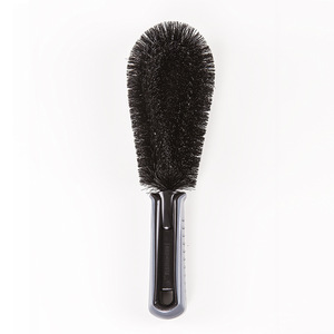 Brosse à roues de voiture, poils en nylon, manche noir, pour le nettoyage des pneus, outil de detailing automobile - Product Image 5