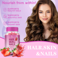 Gummies Éclat Beauté - Biotine+Vitamines pour une Peau Radieuse, des Ongles Forts et des Cheveux Brillants
