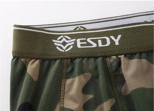 Completo Intimo Termico Mimetico FG Camo ESDY 173 per <span class=keywords><strong>Uomo</strong></span>, Abbigliamento Invernale in Pile per Sport all'Aperto e Ciclismo - Product Image 5