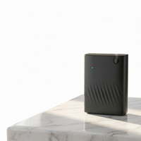 Diffuseur d'huiles essentielles électrique personnalisé, purificateur d'air, capacité de 200 ml, diffuseur d'arômes intelligent sans eau avec contrôle par application, rafraîchisseur d'air