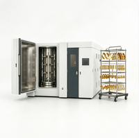Machine de revêtement ionique sous vide industrielle AsiaLink pour la quincaillerie de construction, l'acier inoxydable, les alliages, le plastique, le verre, la céramique