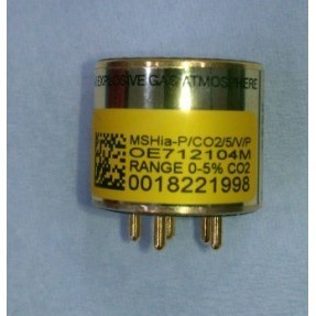 UK Dynamics MSHia-P/CO2/SNP CO2 Gas Sensor 0-5% Range Infrared <b>Security</b> Monitor - Product Image 1