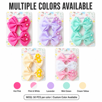 Nouveaux accessoires capillaires pour enfants de style doux, nœuds floraux petits, style Japon Corée, vente en gros, pinces à cheveux faites à la main pour boutiques