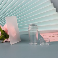 Kit d'estampage en Silicone pour Nail Art français, tout pour la manucure, plaque, tampon, vernis, pochoir, modèle, tampon, grattoir