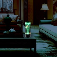 Lampe à bulle LED personnalisée pour salle d'étude, lampe à poisson, veilleuse pour chambre à coucher, lampe de table pour réservoir d'aquarium