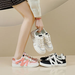 All'ingrosso Mesh Pink Custom Logo Sneakers Womens <span class=keywords><strong>Tennis</strong></span> Walking Style Running scarpe bianche per le donne nuovo stile - Product Image 5