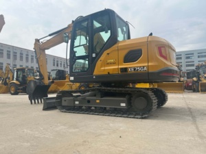 Excavadora hidráulica de cadenas nueva de 75GA y 7.5 toneladas con cuchilla dozer para la construcción de carreteras municipales - Product Image 6