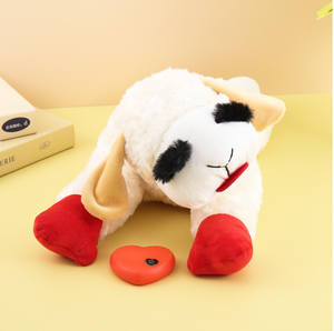 Köpekler için 2025 yeni kalp atışı yavru oyuncaklar köpek anksiyete kabartma ve sakinleştirici yardım eşlik Pet eğitim yumuşak peluş köpek oyuncaklar - Product Image 6