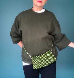 Bolso cruzado de cuentas de madera de alta moda - Product Image 2