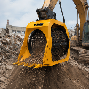โปรโมชั่นอุปกรณ์ขุดเจาะแบบสั่นสะเทือน Vibro Screen Bucket  กระเช้ากรองแบบสั่นสะเทือน - Product Image 6