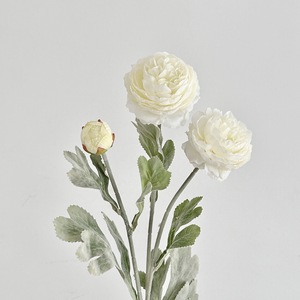 Narcisse en soie haut de gamme à 3 têtes, fleurs décoratives légères et douces, style moderne, respectueuses de l'environnement, vente en gros d'usine pour la maison - Product Image 6