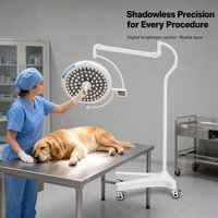WE Medical Mobile Veterinär-LED-Operationsleuchte, Standgerät für Hunde- und Katzenkliniken