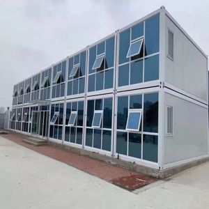 บ้านเล็กๆราคาถูก มือถือ เว็บไซต์ชั่วคราว สํานักงาน โครงสร้างเหล็ก บ้านสําเร็จรูป บ้านคอนเทนเนอร์ - Product Image 3