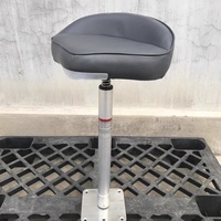 Chaises hautes en plastique pivotantes en forme de triangle pour bateau à moteur