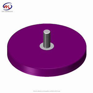 <span class=keywords><strong>Amazon</strong></span> Vente Chaude Tenue Forte Néodyme Magnétique Base En Caoutchouc Coloré Pot Aimants - Product Image 4