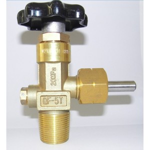 วาล์วควบคุมถังแก๊ส LPG แบบนิวเมติก ยูเครน รัสเซีย รุ่น BK6-94 โครงสร้างเข็มทองเหลือง รับผลิตตามแบบ OEM - Product Image 1
