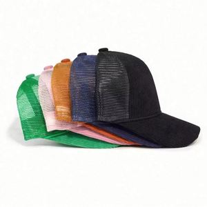 Wholesale High Quality Fashion Mens Sports Baseball Cap <b>Hats</b> Custom Embroidery Logo Blank Corduroy Trucker <b>Hats</b> <b>for</b> Unisex - Product Image 1