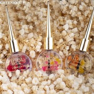 12 saveurs 14ml huile pour cuticules soin des ongles avec fleur sèche emballage de boîte-cadeau de Noël OEM huile pour cuticules des ongles - Product Image 6