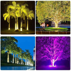 IP65 Không Thấm Nước Tự Làm Nối Chèn Mặt Đất Ôm Cây LED Chiếu Sáng Ngoài Trời <span class=keywords><strong>DMX</strong></span> Cảnh Quan Vườn Vòng Đèn - Product Image 6