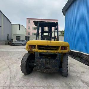 Promoción caliente en Komatsu usado Carretilla elevadora de combustión interna de 10 toneladas Precio barato Venta caliente - Product Image 3