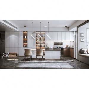 Muebles de Cocina Modulares Modernos de Lujo, Gabinetes de Cocina Modernos con Acabado o Lacado Personalizado - Product Image 1