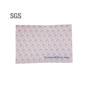 Lingettes nettoyantes hydratantes naturelles pour hommes, emballées individuellement et personnalisées, pour les parties intimes - Product Image 1