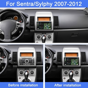 Autoradio stéréo Android 13 avec écran tactile de 7 pouces pour Nissan Sentra/Sylphy 2007-2012, avec CarPlay sans fil et Android Auto - Product Image 2