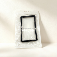 MILAIYOU Porte-cartes d'identité et de crédit en silicone personnalisable, protection de passeport sans fermeture, style tendance, gravure laser/transfert thermique/soie