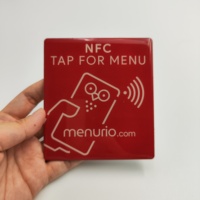بطاقة تحكم في الوصول من البي في سي بتقنية NFC وشريحة NTAG215 بتردد 13.56 ميجاهرتز وواجهة اتصال RFID لجوجل، متوافقة مع نظام تقييم البائعين عبر الإنترنت