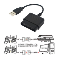 Cable Adaptador USB de Una Sola Cabeza para Controlador de Juegos, Conversor de P2 a P3 para PC, Venta al Por Mayor