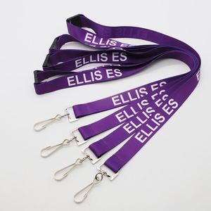 Custom Logo Polyester Lanyard School Event Gift Advertising Neck Strap Student Id Card Holder Safety Breakaway Lanyard - Product Image 1