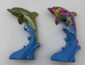 Decoración para el Hogar Personalizada, Artesanía de Resina, Adorno de Delfín Pintado a Mano, Recuerdo Turístico - Product Image 3