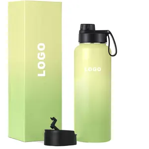 40oz Vacuum Insulated Sports Water Bottle