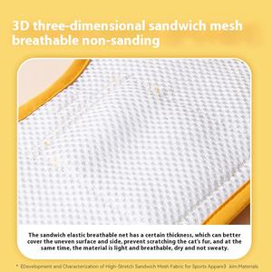 <span class=keywords><strong>Harnais</strong></span> de sortie <span class=keywords><strong>anti</strong></span>-évasion en polyester pour chiens, avec corde de <span class=keywords><strong>traction</strong></span> réfléchissante, caractéristiques personnalisées, bouton, gilet rembourré - Product Image 4