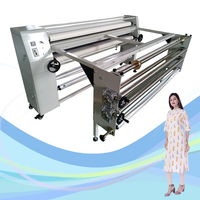 Machine de transfert thermique multifonctionnelle à rouleaux très vendue pour l'impression sur tissus en polyester et t-shirts
