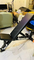 Banc de musculation pliable commercial Dinuo nouvelle version avec inclinaison réglable pour exercices et presse à haltères